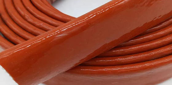 عایق حرارتی سپر حرارتی فایبر گلاس با روکش سیلیکونی آستین آتش