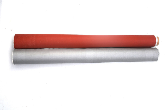 پارچه فایبر گلاس با روکش PU 0.8mm 850gsm محافظ جوشکاری بادوام و پرده دود