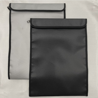 کیسه فایل نسوز نقره فایبرگلاس غیر تحریک کننده 1000 ℉ 17x27 سانتی متر